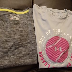 Under Armour Girls L and XL